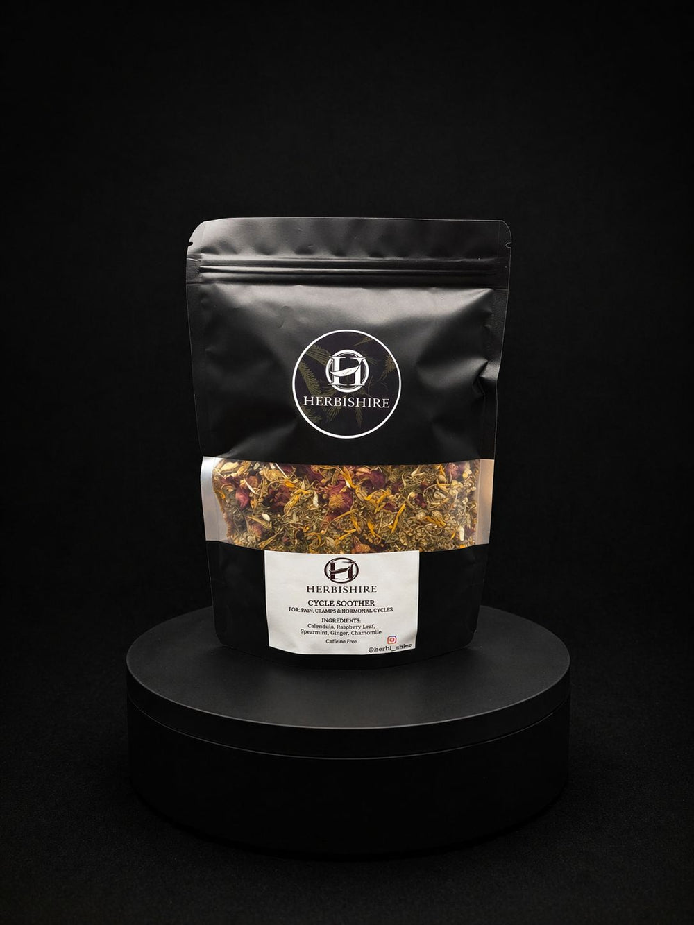 Cycle Soother caffeine-free tea pouch