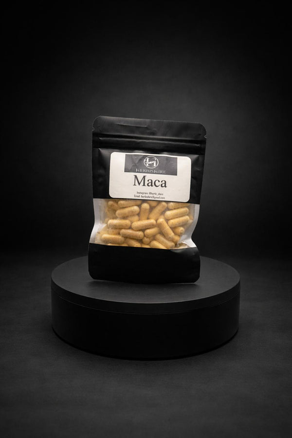 Maca capsules pouch