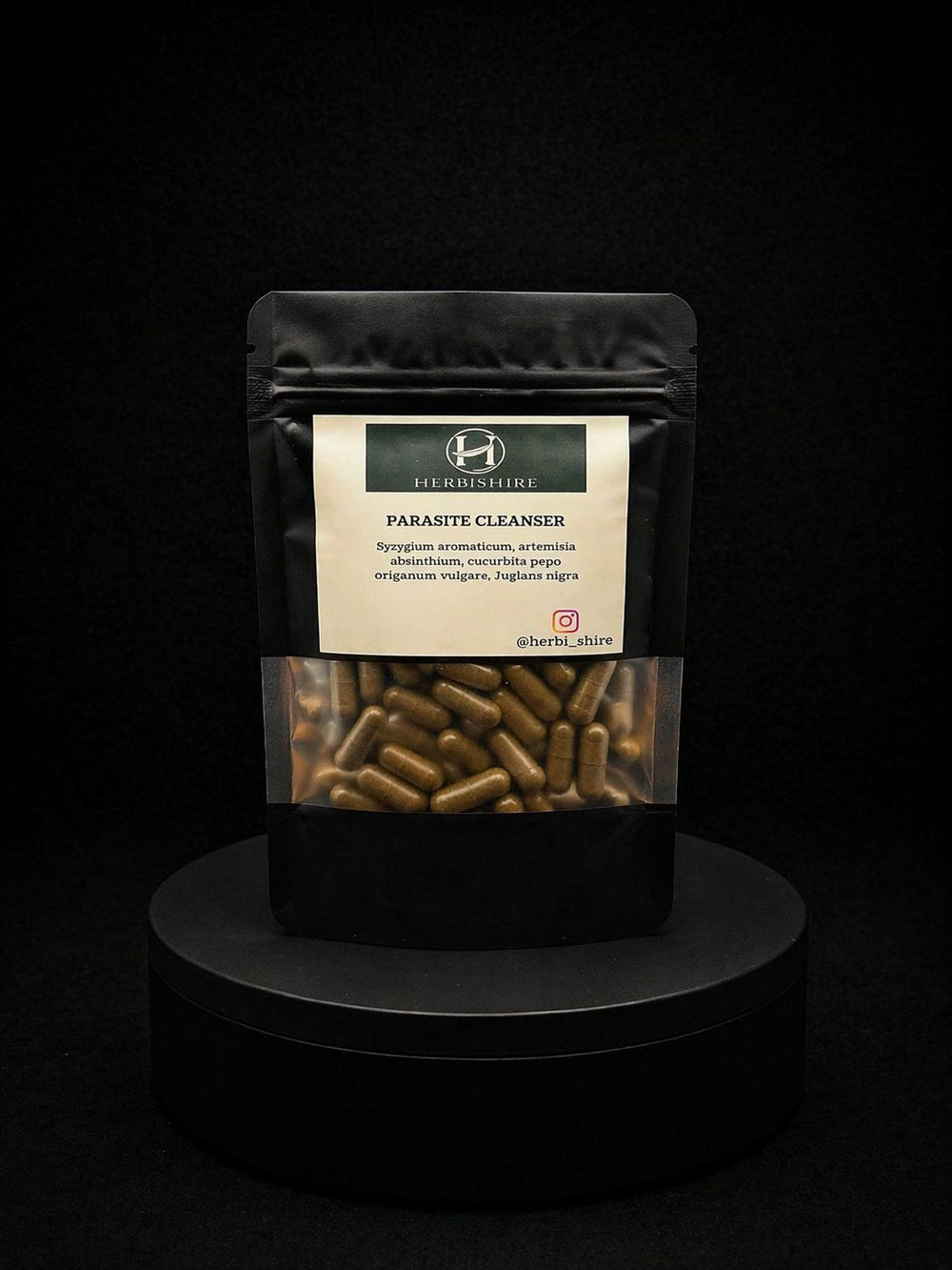 Parasite Cleanser capsules pouch