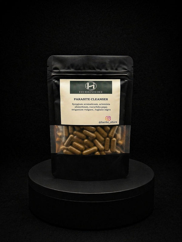 Parasite Cleanser capsules pouch